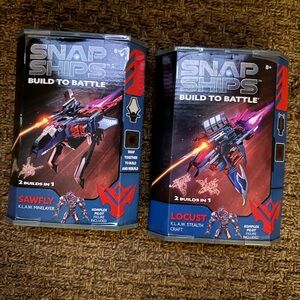 Snap Ships Locust and Sawfly—new in box